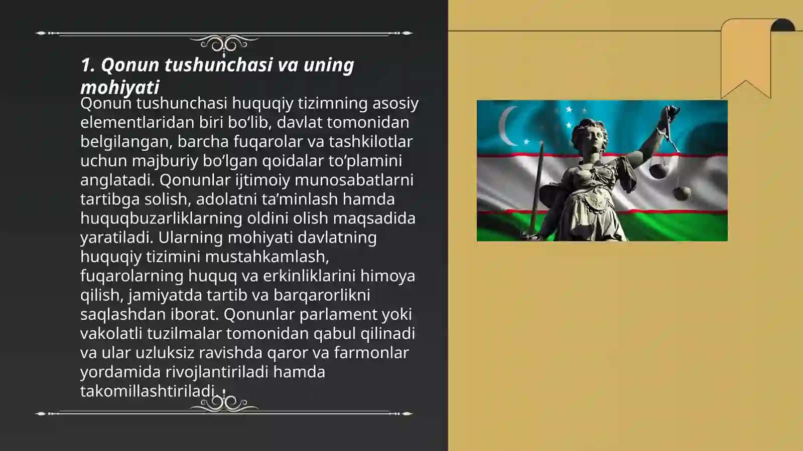 Qonun tushunchasi. Qonun turlari 3