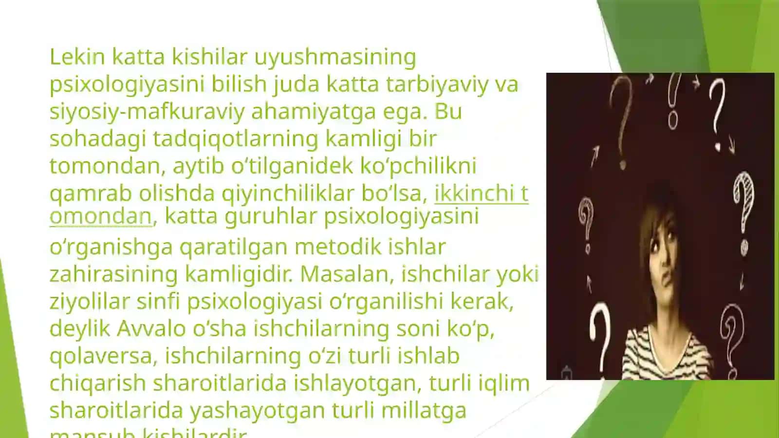 Katta guruhlar psixologiyasi 3