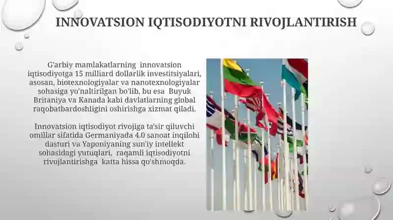 Innovatsion iqtisodiyotni rivojlantirish 3