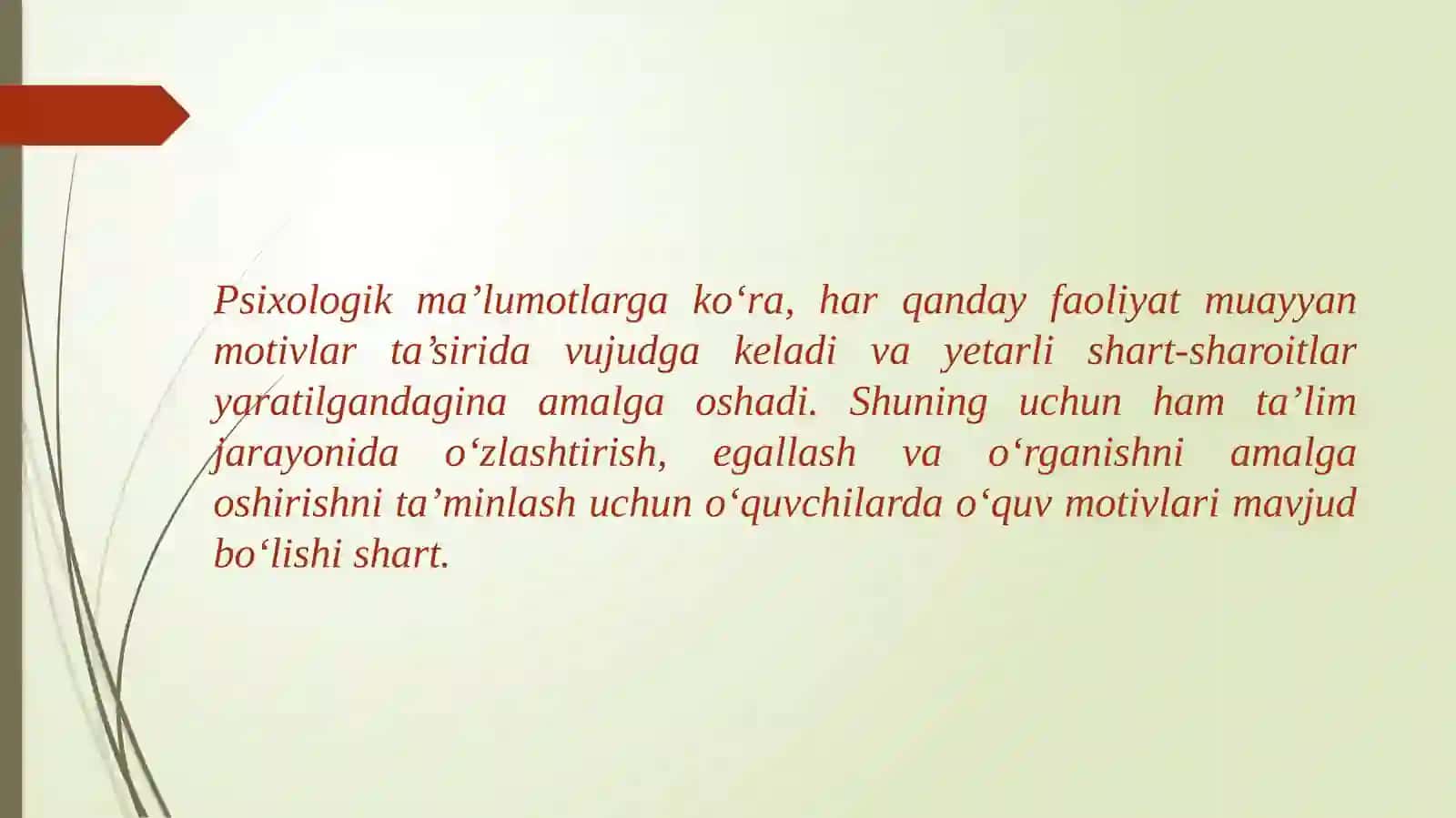 O’quv motivatsiyasi 3