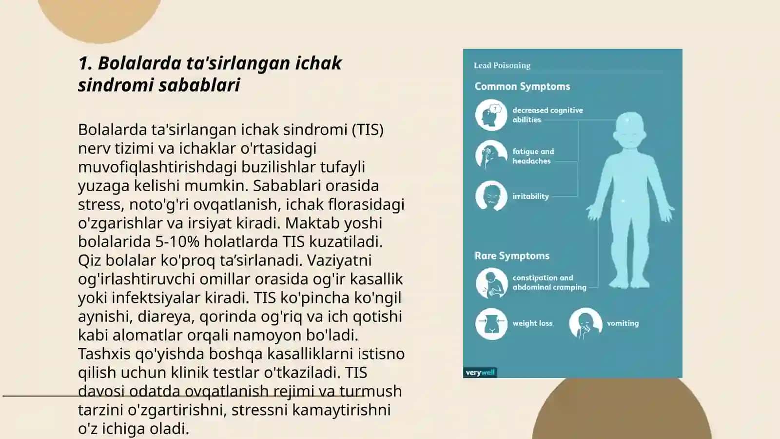 Bolalarda ta'sirlangan ichak sindromi 3