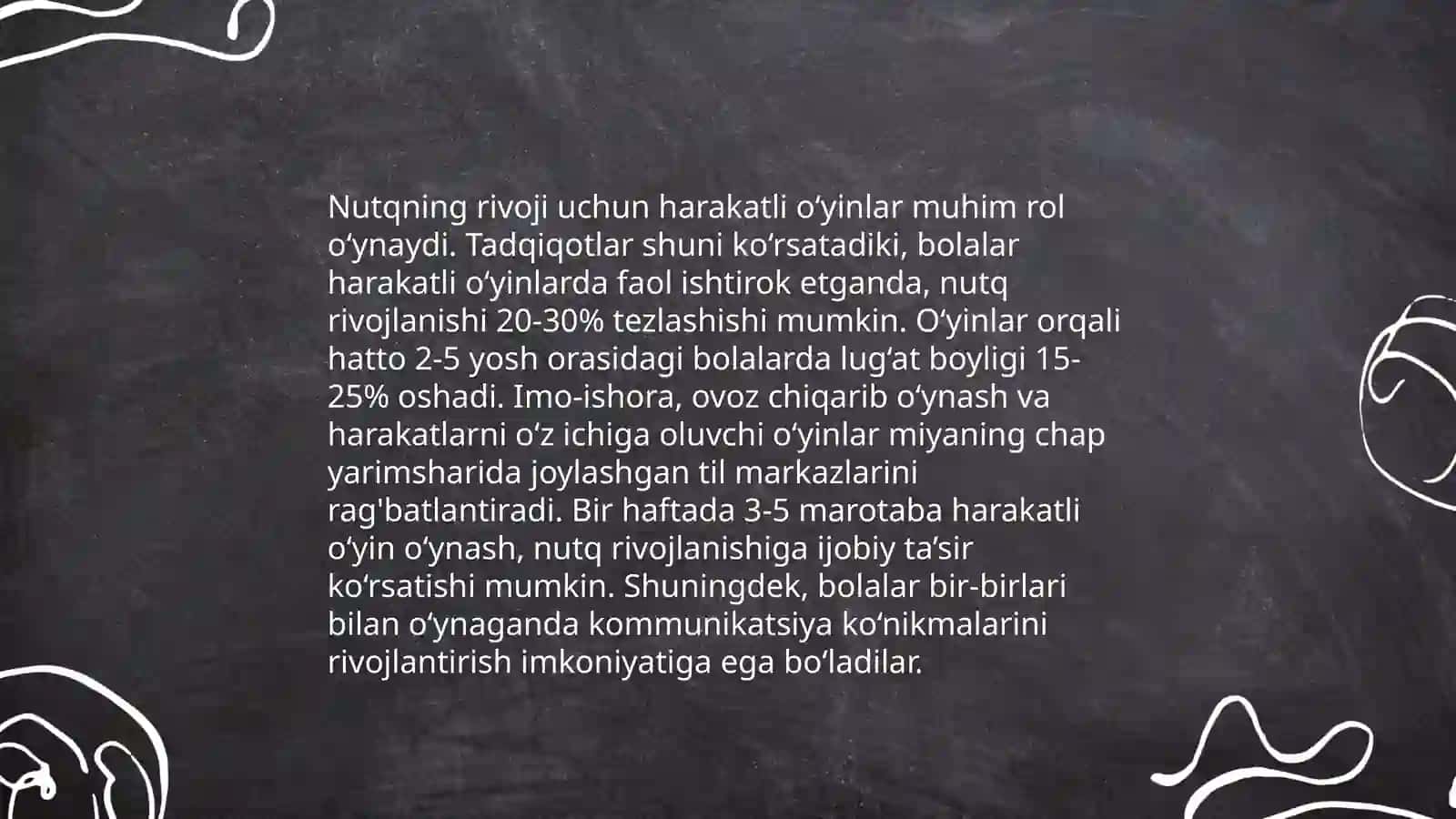 Nutqni rivojlantiruvchi harakatli o‘yinlarni o‘rgatish 3