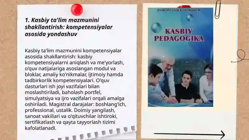 Kasbiy ta'lim mazmuni va texnologiyalari 3