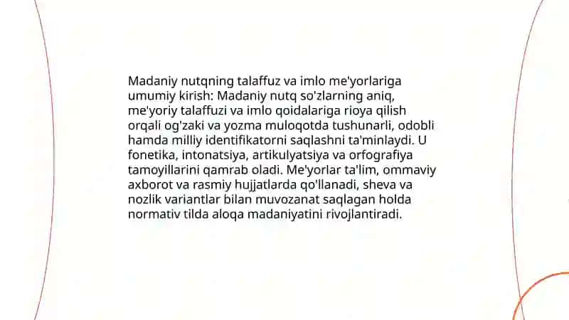 Madaniy nutqning tallafuz va imlo meyorlari 3