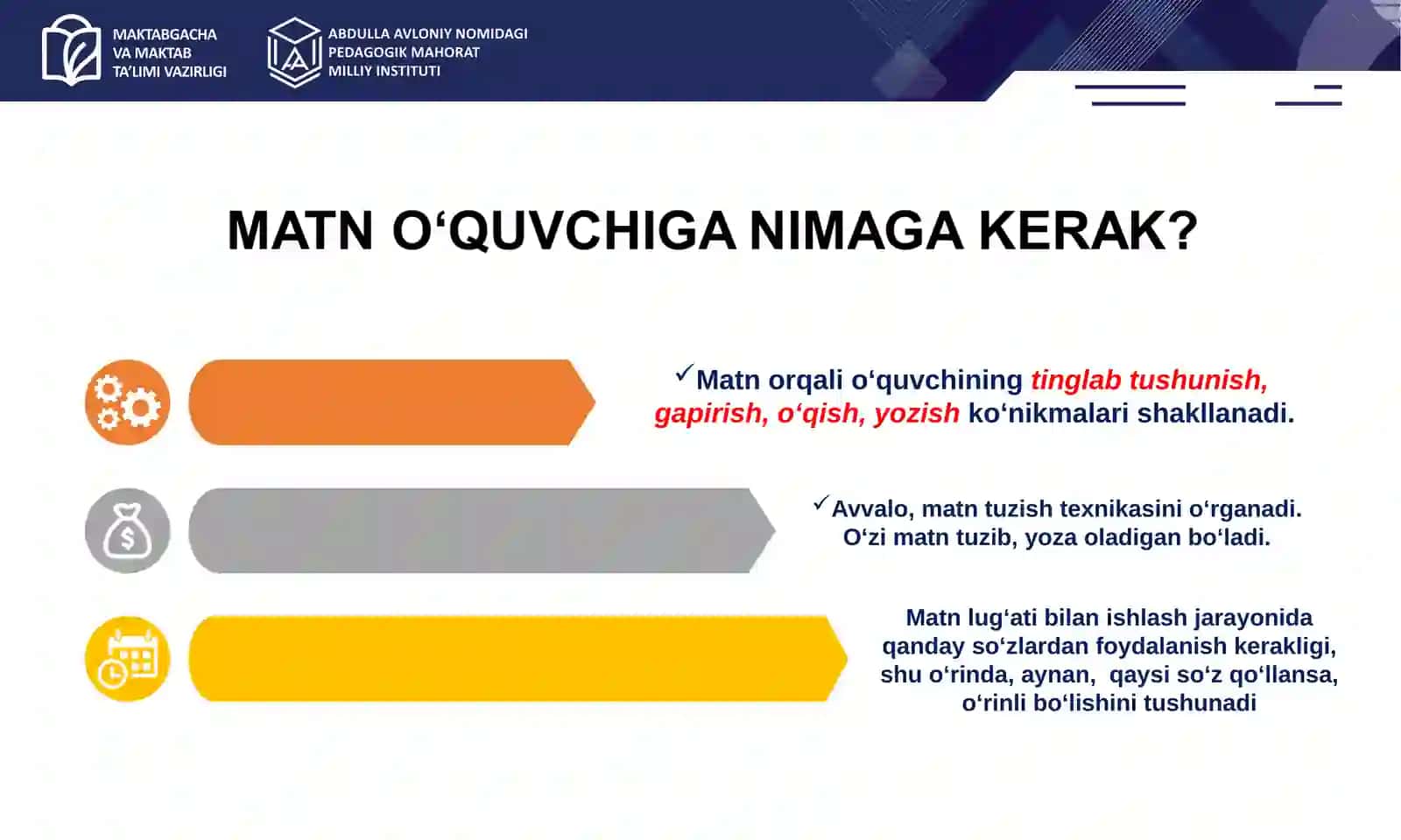 Ilmiy va kreativ fikrlash ko‘nikmalarini rivojlantirish usullari fanni o‘qitish jarayoni 3
