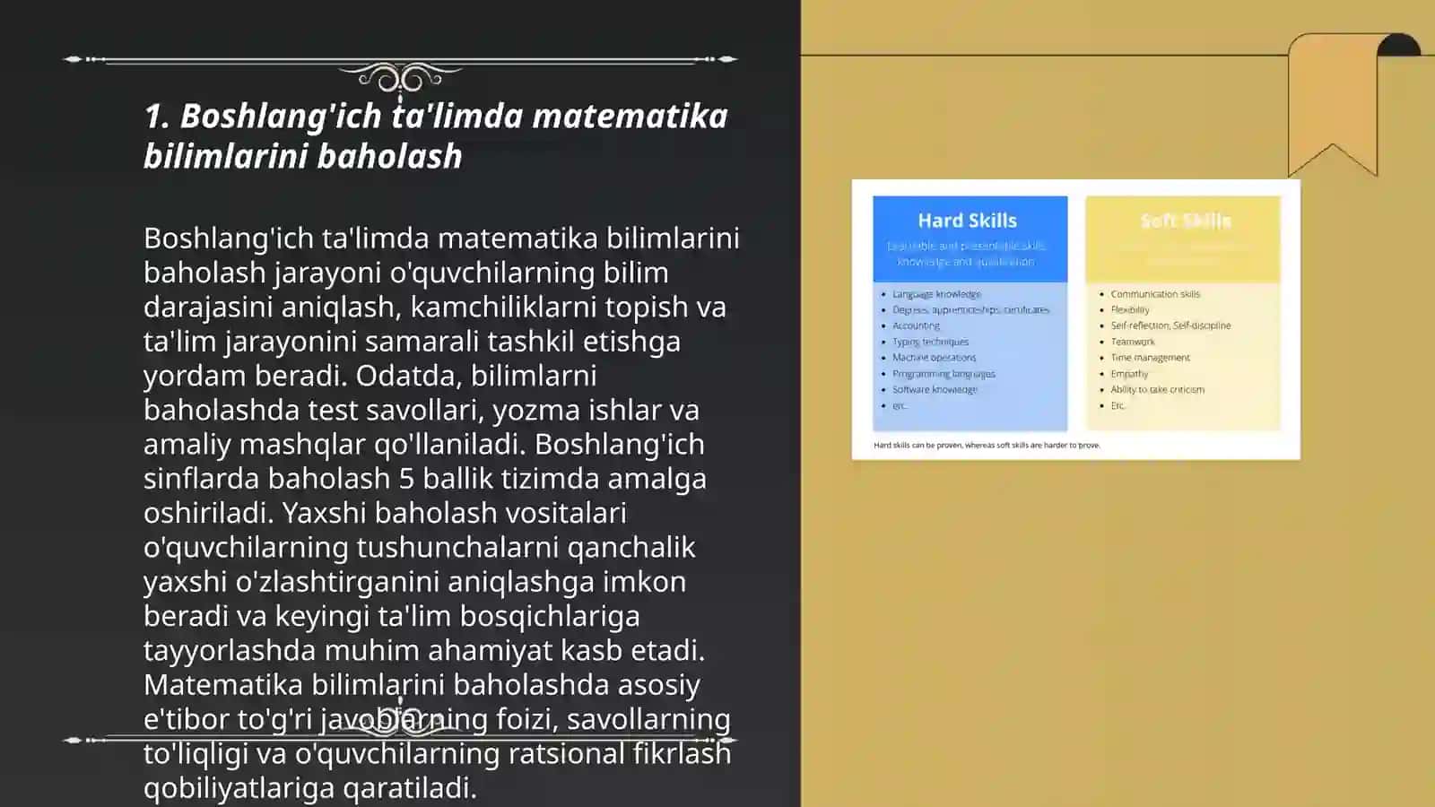 Boshlang'ich ta'limda o'quvchilarning bilim ko'nikma va malakalarini tashxis etish 3