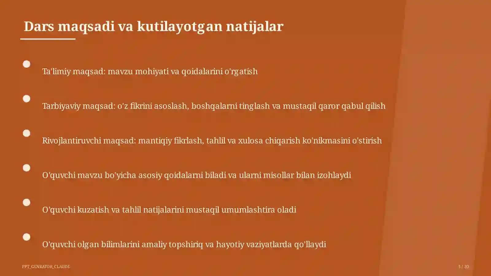 Huquq va majburiyat: bola huquqlari (8-sinf) 3