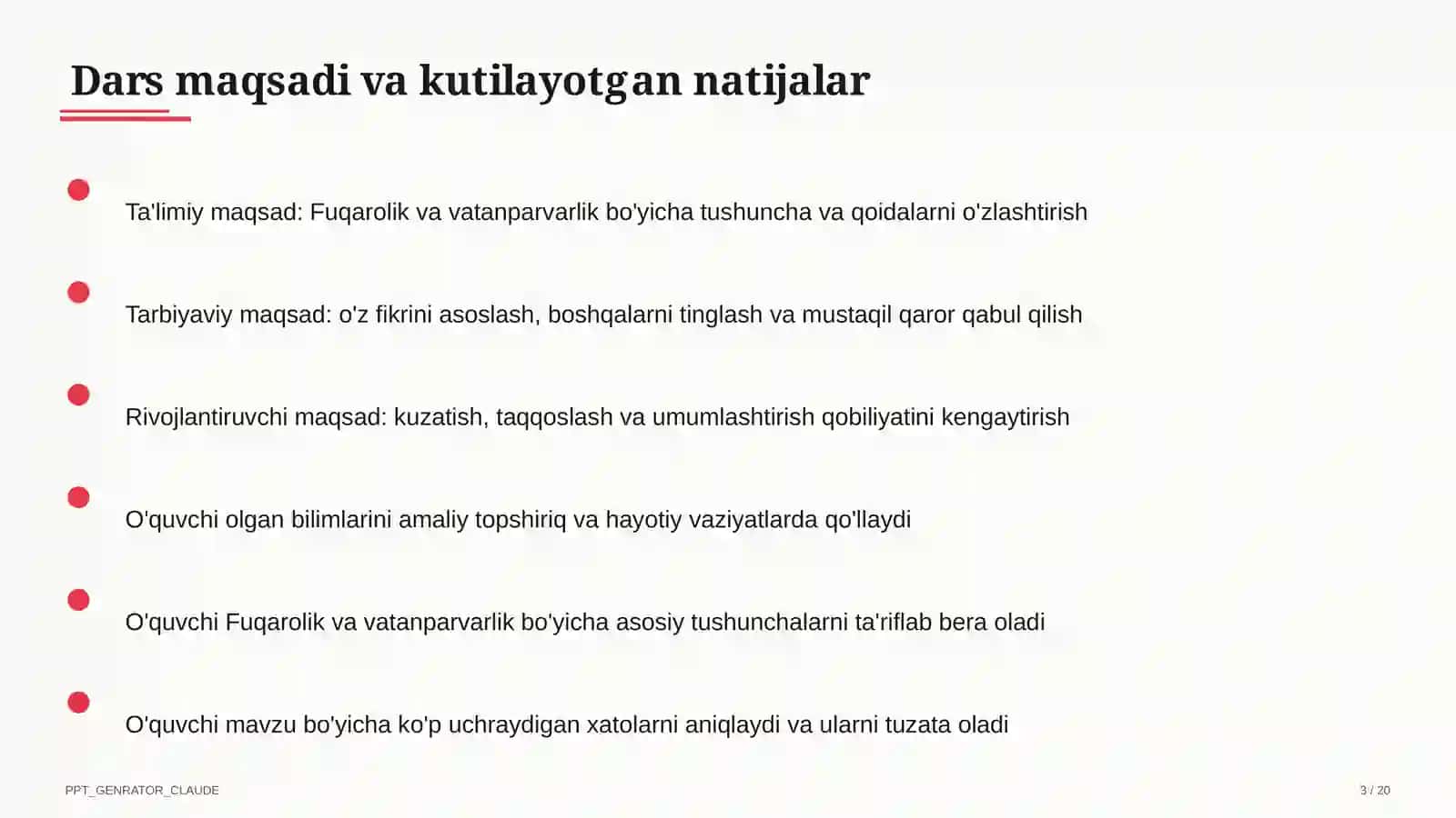 Fuqarolik va vatanparvarlik (8-sinf) 3
