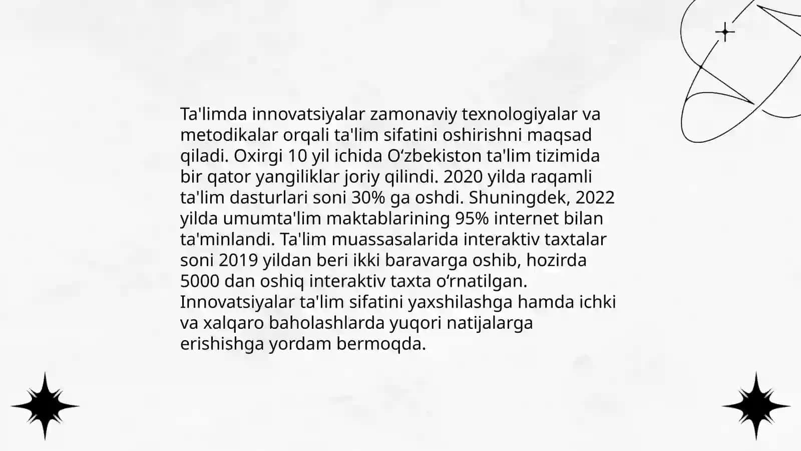 Ta'limda innovatsiyalar 3