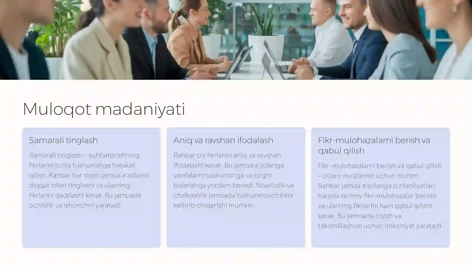 Rahbar shaxsi psixologiyasi va muloqot madaniyati 3