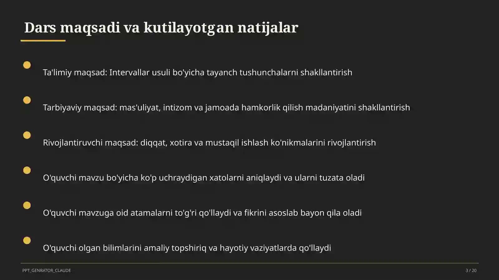 Intervallar usuli (9-sinf) 3