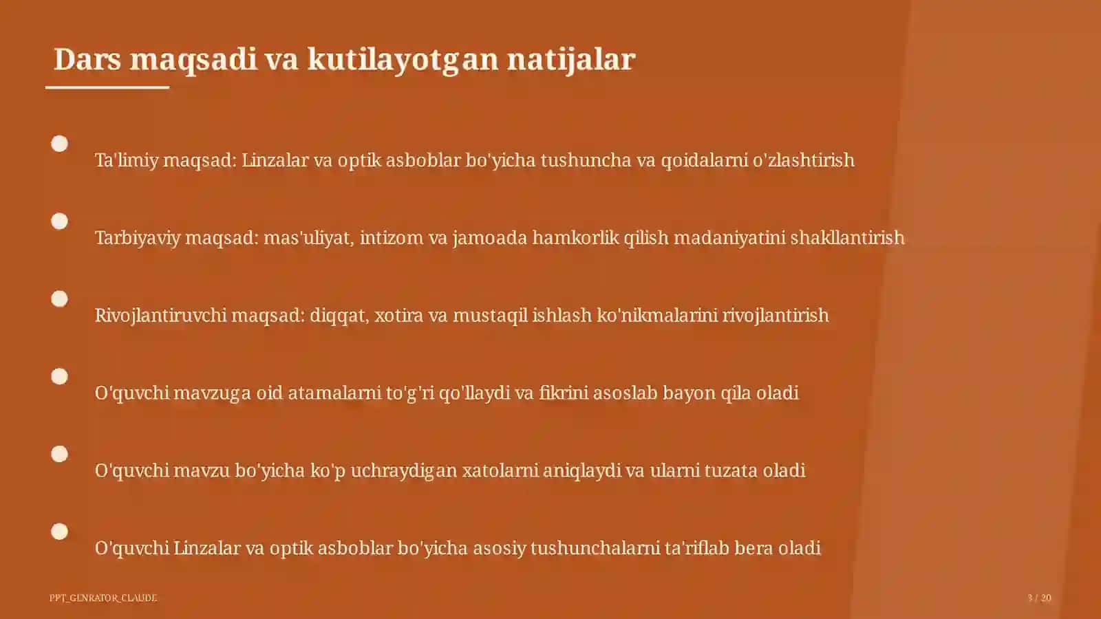 Linzalar va optik asboblar (11-sinf) 3