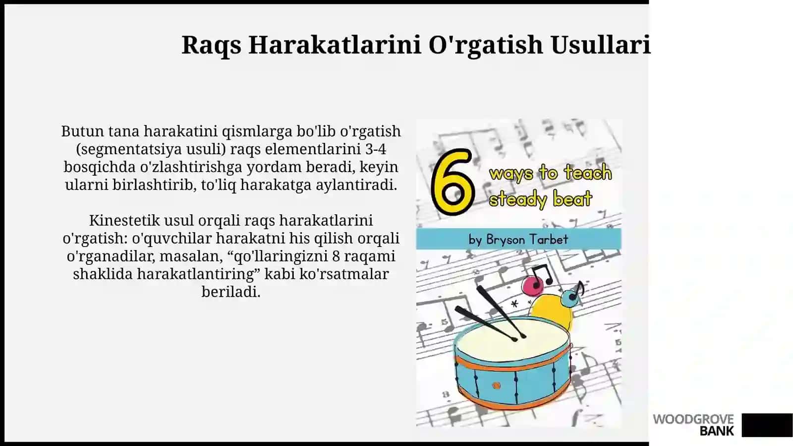 Raqs Harakatlari O'rgatilishi 3