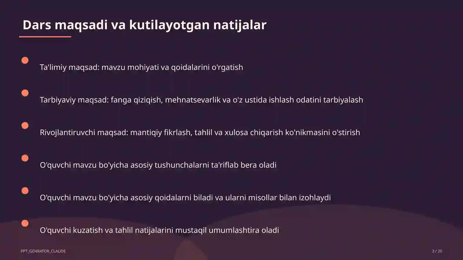 O'qituvchilarning Milliy sertifikatiga tayyorgarlik 3