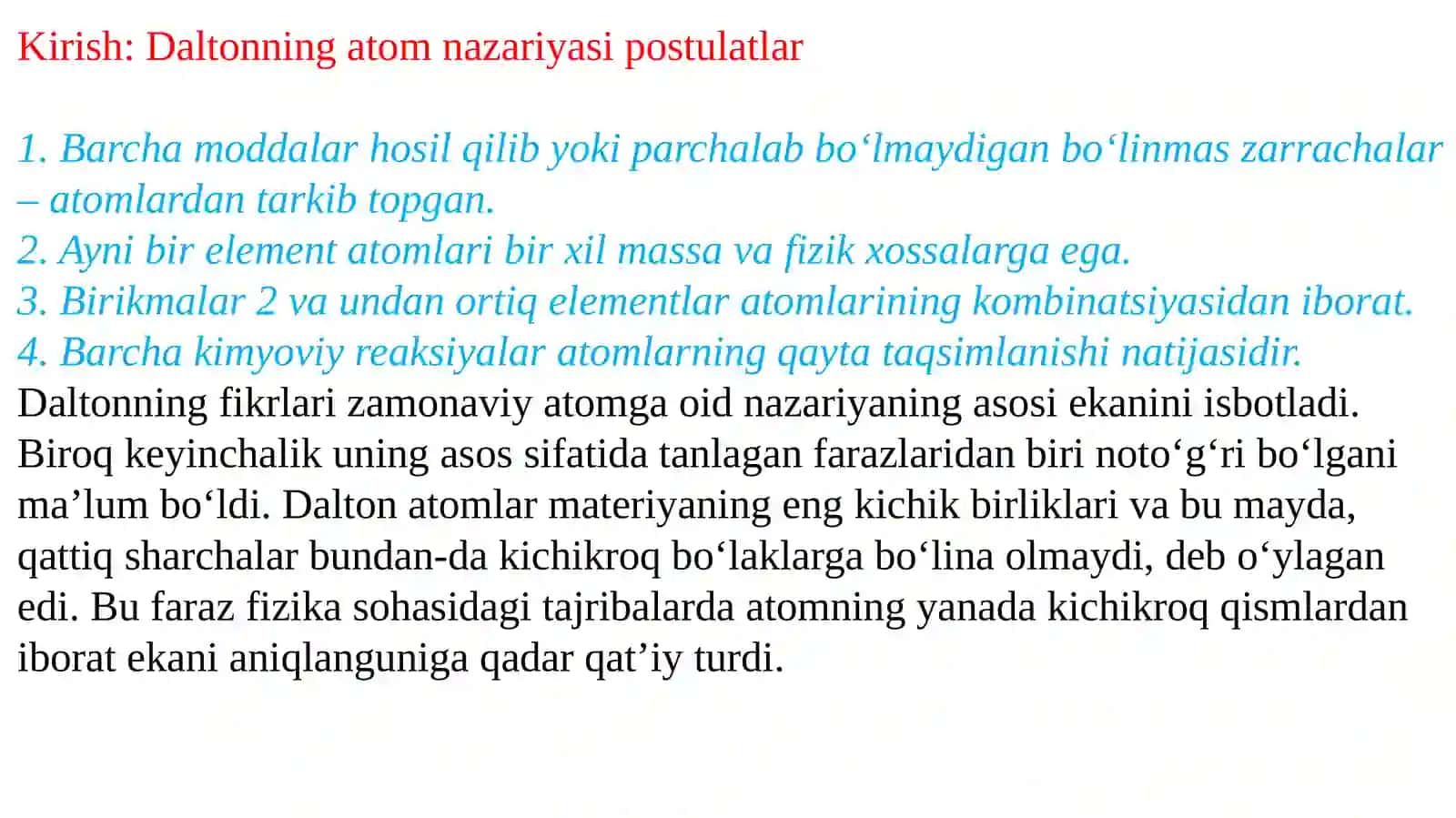 Atom va yadro tuzilishi 3