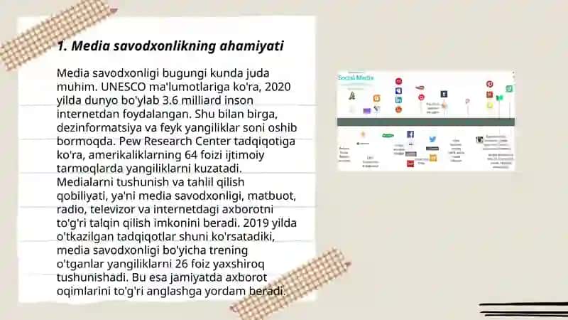 Media savodxonlikni rivojlantirish yoʻllari 3