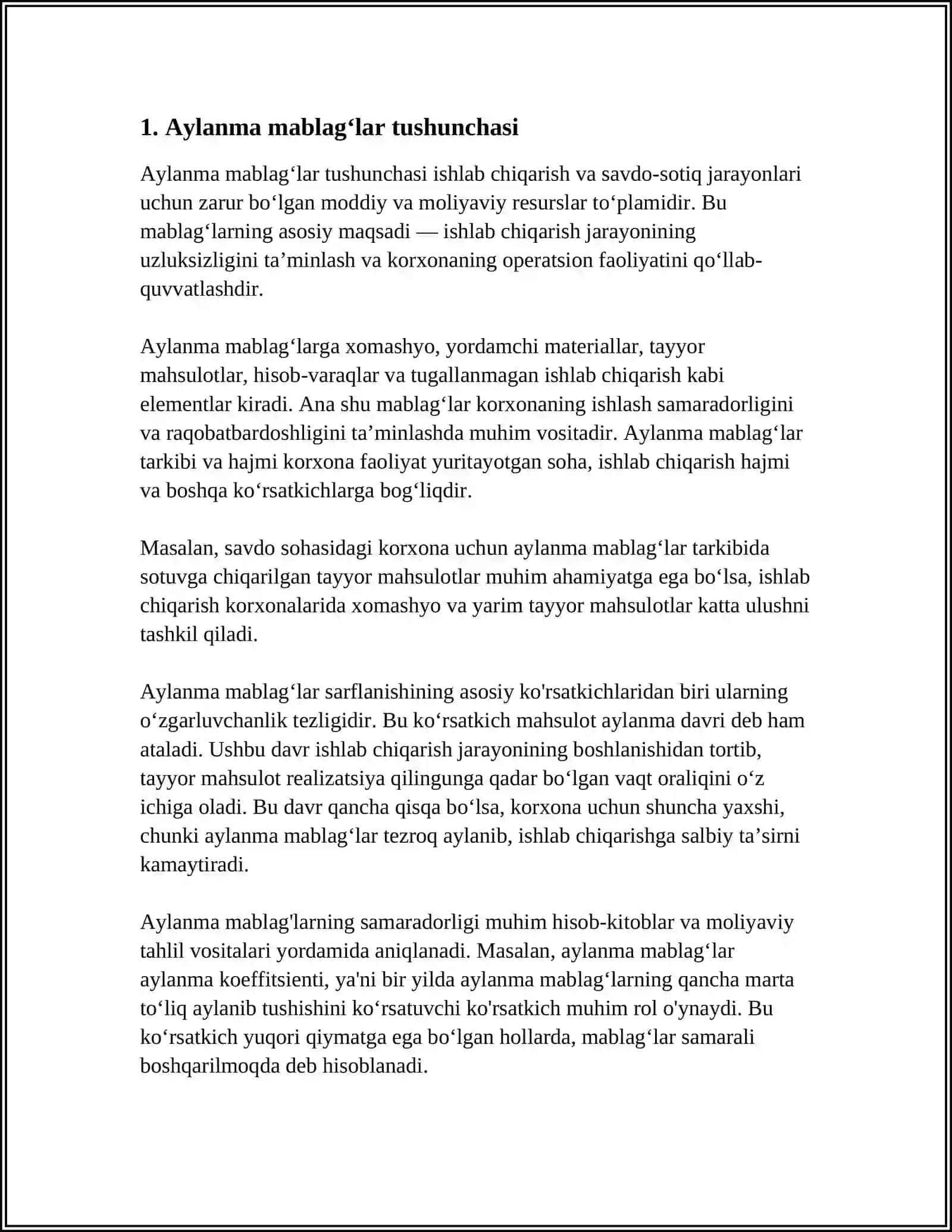 AYLANMA MABLAGʻLAR KOʻRSATKICHLARI STATISTIKASI 3