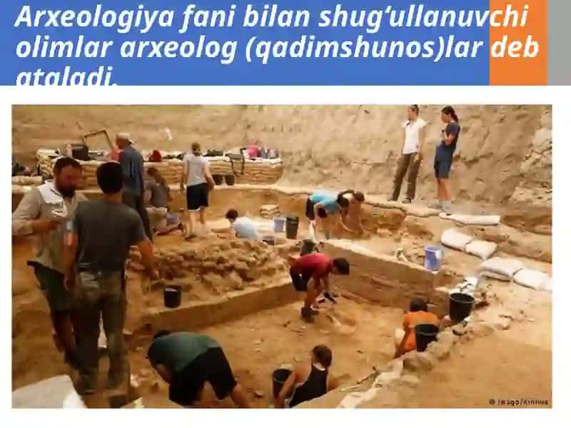 Arxeologiya tarixidan 3