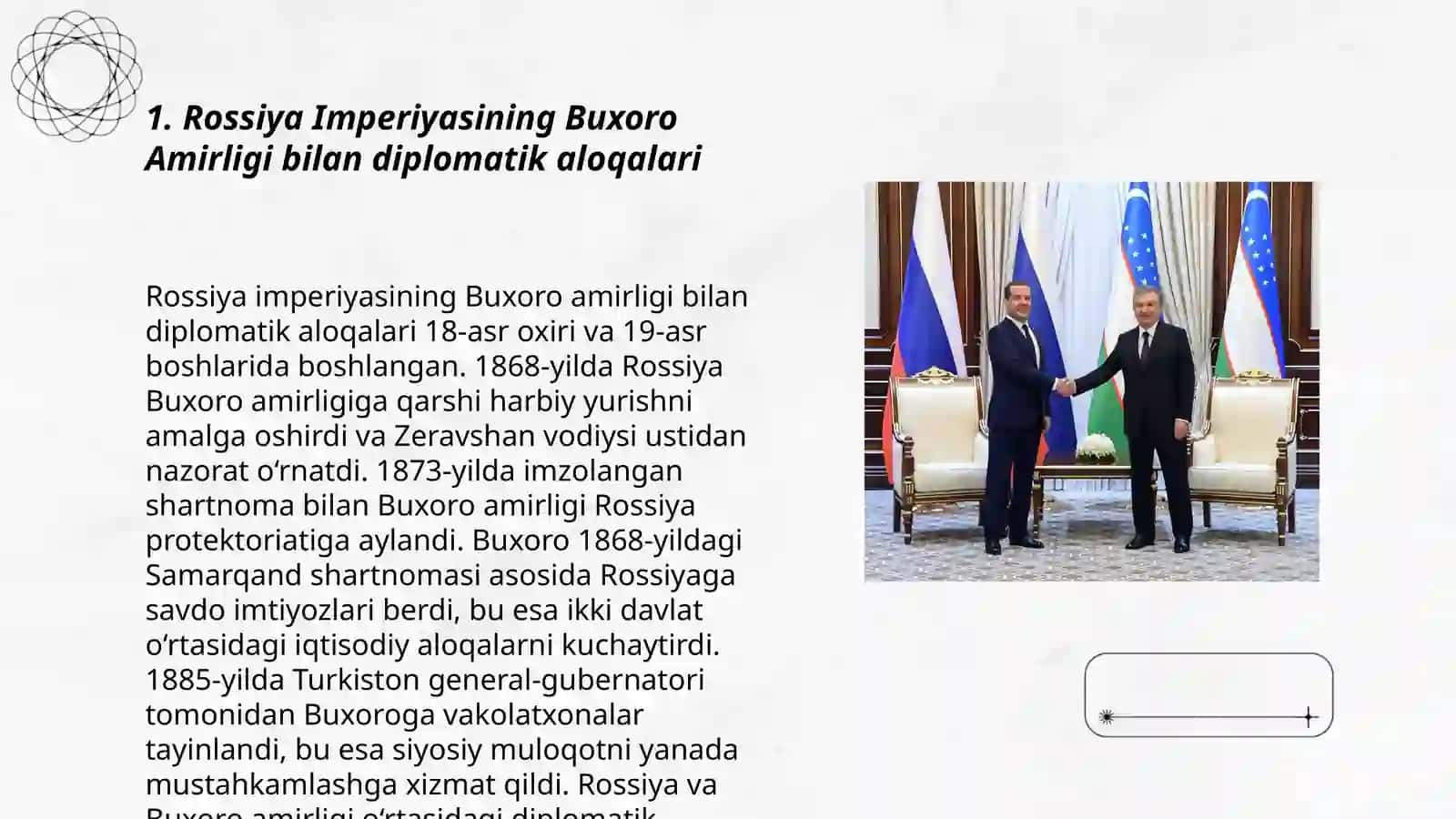 Rassiya imperiyasining buxorodagi siyosiy agenti va faoliyati 3