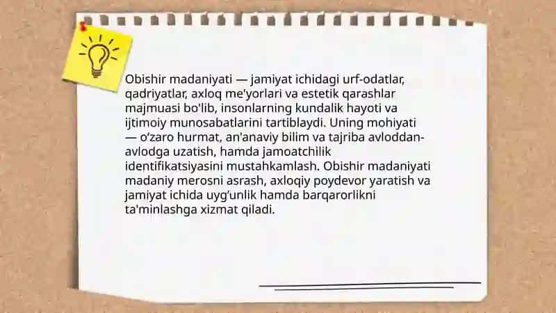 Obishir Madaniyati 3