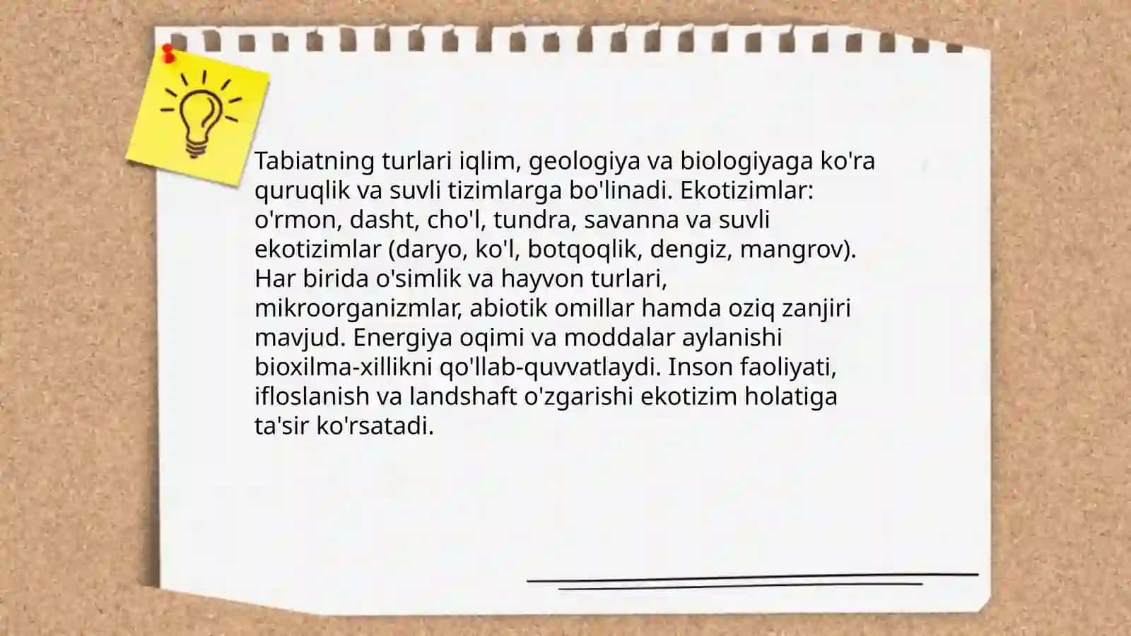 Tabiat haqida 3