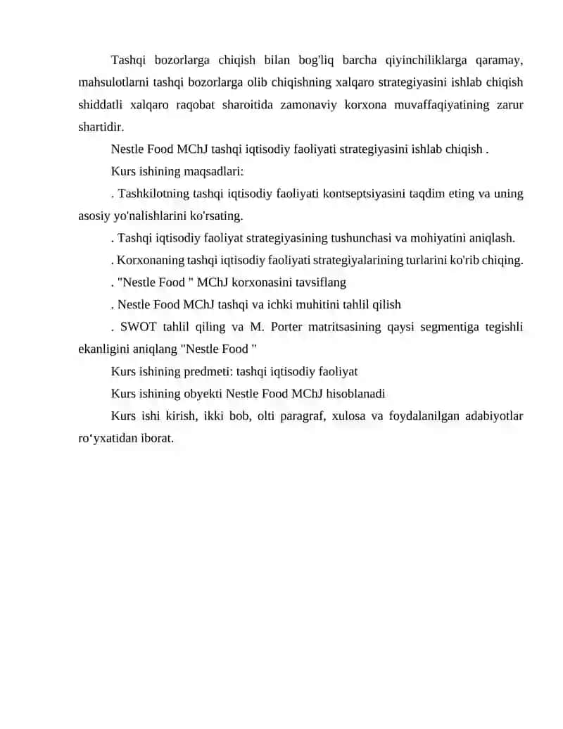 TASHKILOT VA KOMPANIYALARING TASHQI IQTISODIY FAOLIYATINI STRATEGIK REJALASHTIRISH 3