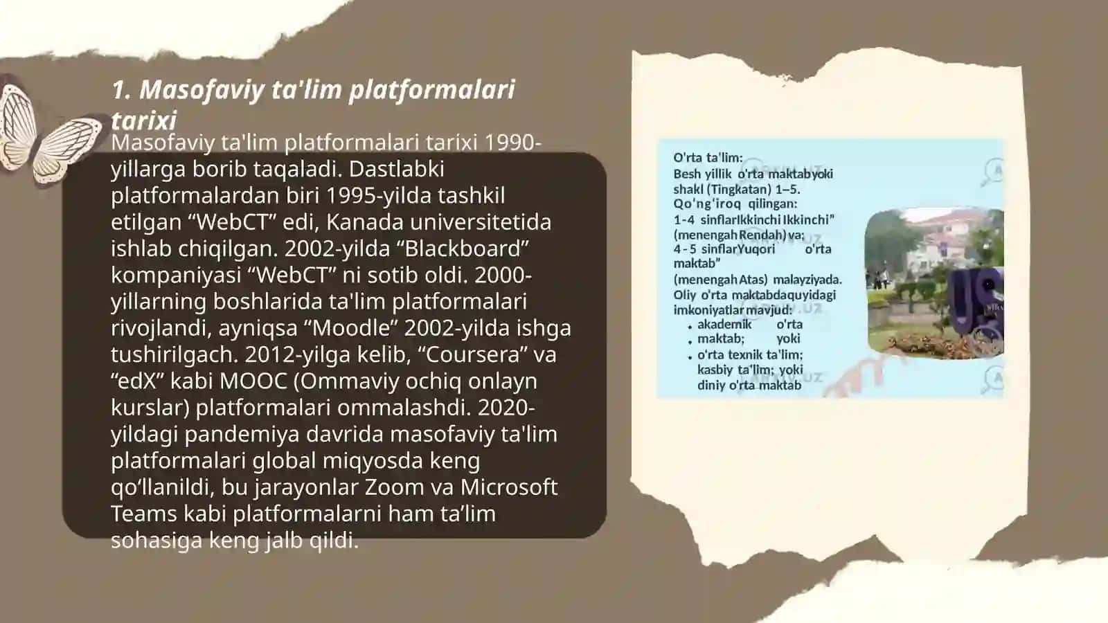 Masofaviy ta'lim platformalari va ulardan foydalanish 3