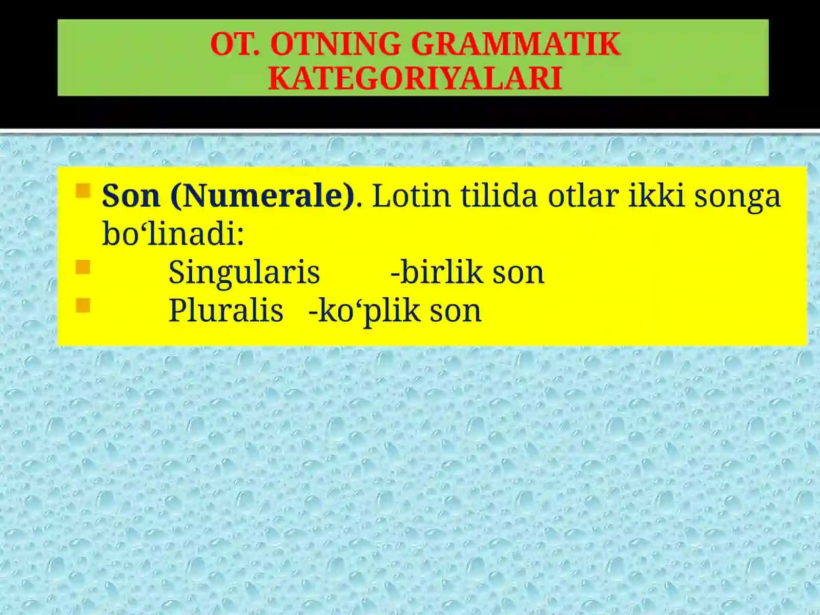 OTNING GRAMMATIK KATEGORIYALARI 3