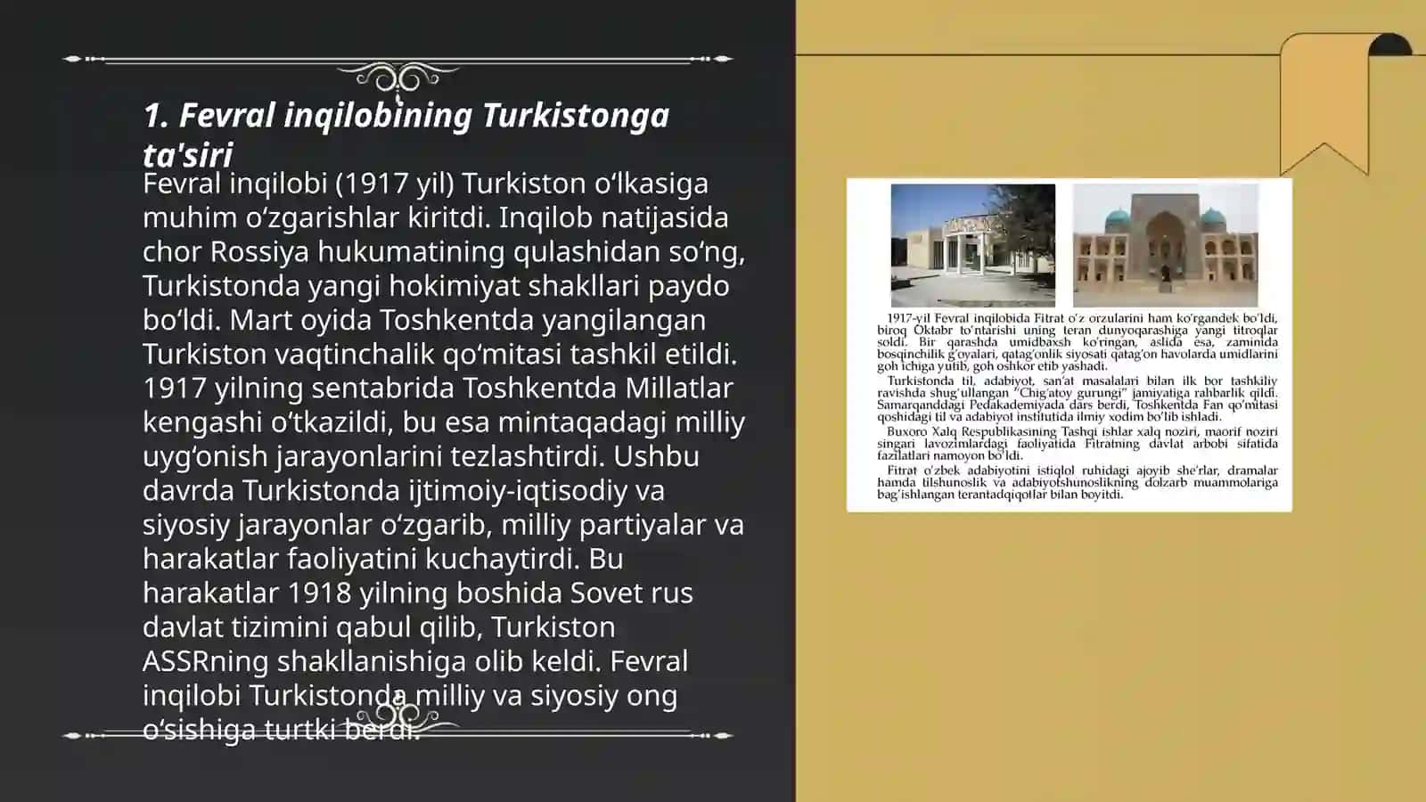 Turkiston oʻlkasi 1917-yil fevral va oktyabr oralig‘ida 3