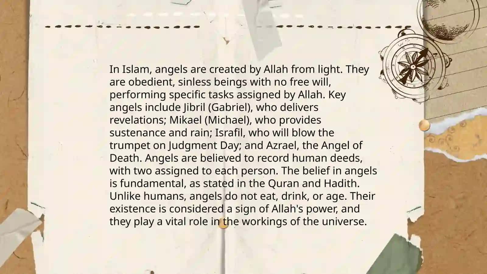 The Angels in Islam 3