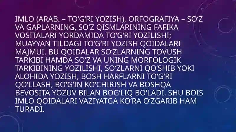 Imloviysavodxonlik 3