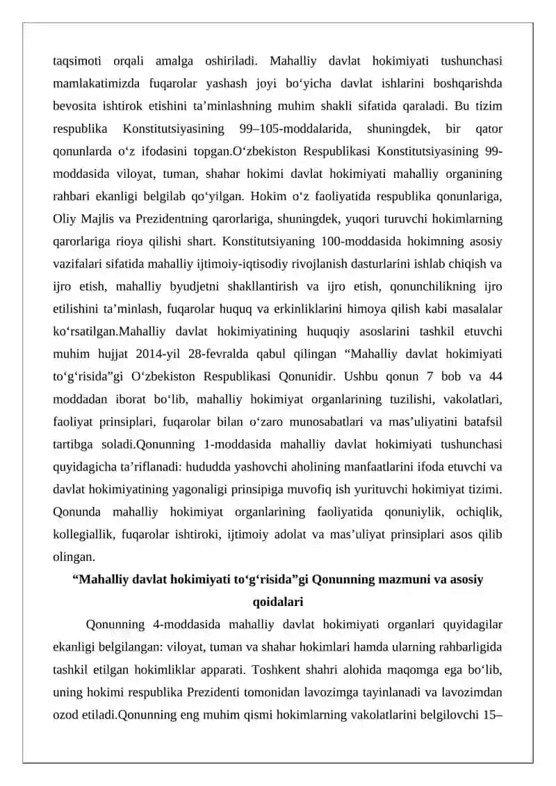 Mahalliy Davlat Organi 3