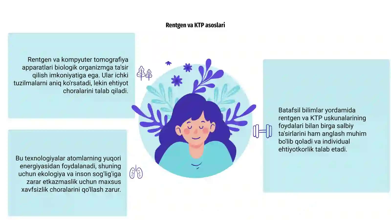 Rentgen va Kompuyuter tomografiya aparatlarining biologik organizimga tasiri 3