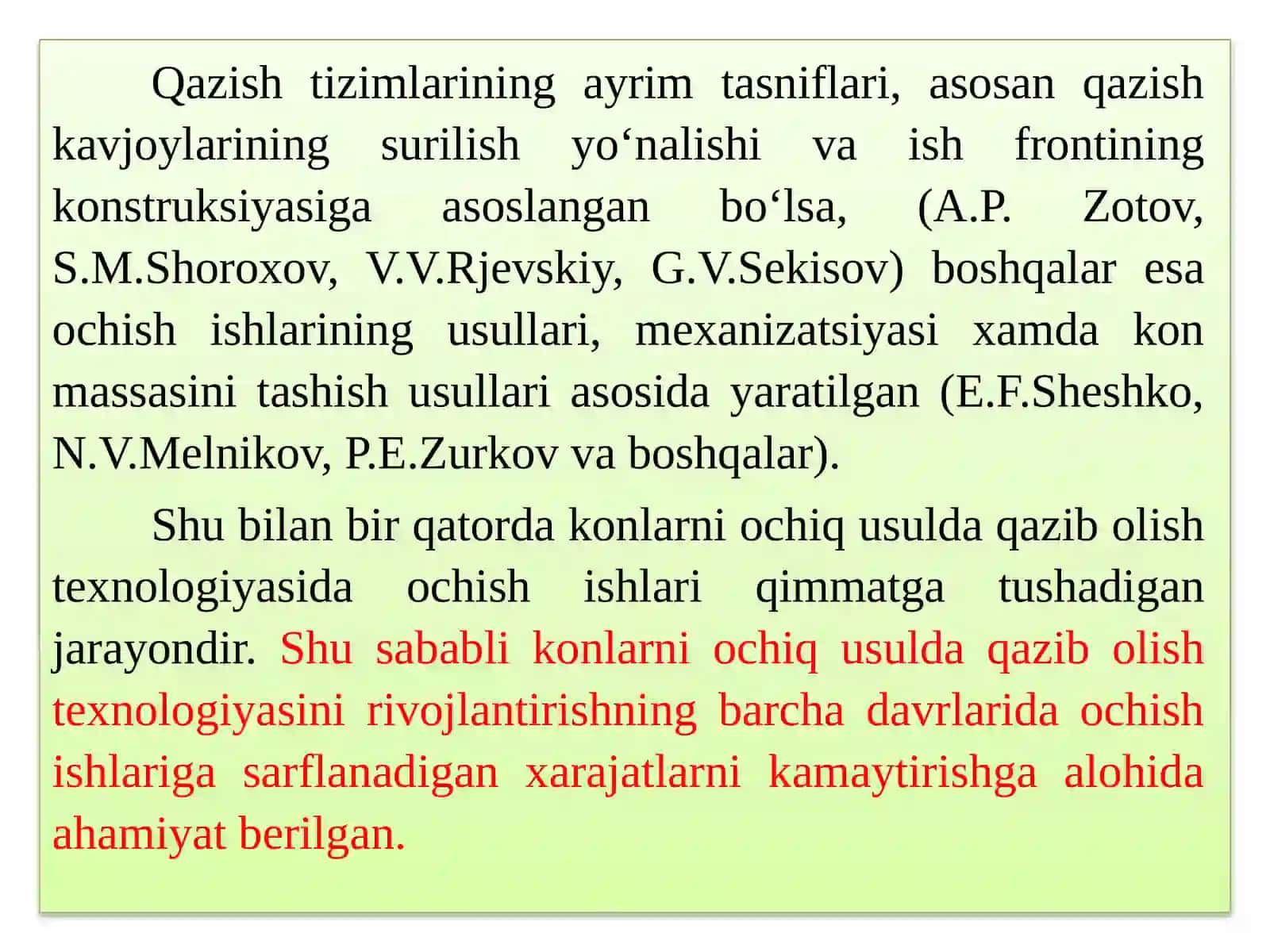 Konlarning Turli-Tuman Kon-Geologik Sharoitlari 3
