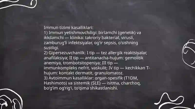 Immun sistemasi kasalliklari 3