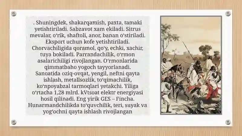 Davlatning iqtisodiyoti va jahondagi oʻrni 3