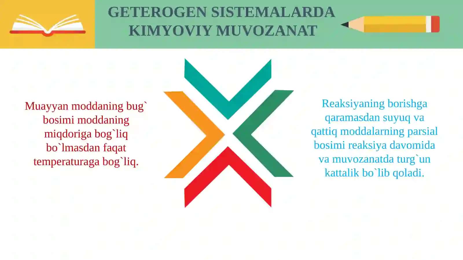 Geterogen sistemalarda fazaviy muvozanat 3