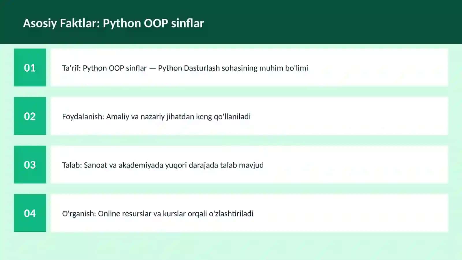 PYTHON DASTURLASH 3