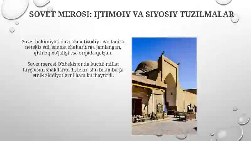 Mustaqillikka erishish arafasida Oʻzbekistondagi ijtimoiy siyosiy jarayonlar 3