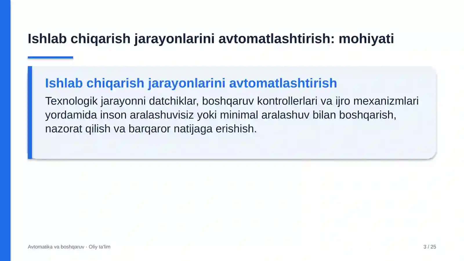 Diagnostika markazlarida ishlab chiqarish jarayonlarini avtomatlashtirish 3