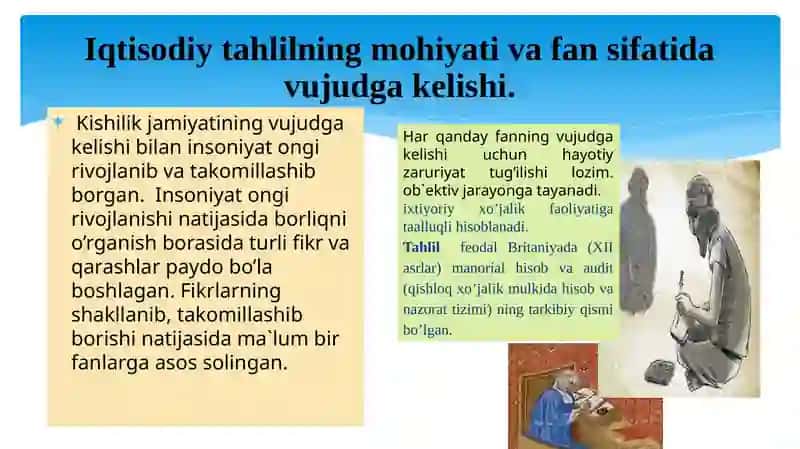 Iqtisodiy tahlilning predmeti, asosiy vazifalari va tamoyillari 3