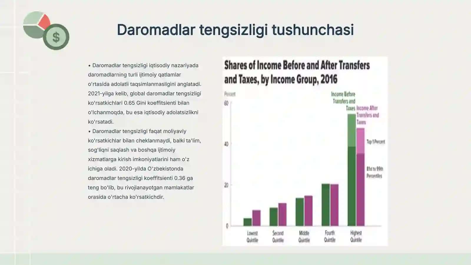 Daromadlar tengsizligi tushunchasi 3
