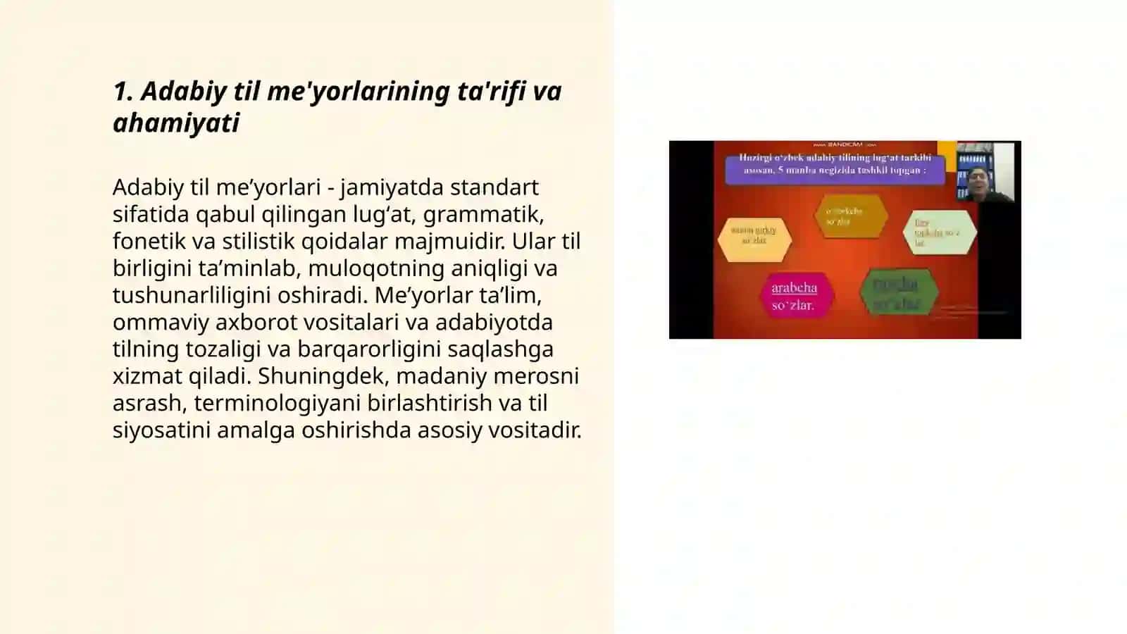 Oʻzbek tilida adabiy til meʼyorlari 3