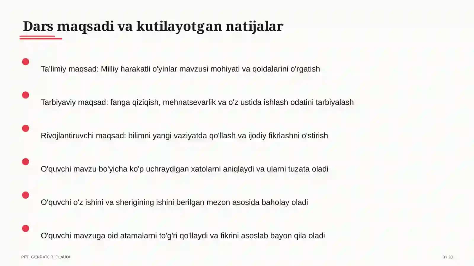 Milliy harakatli o'yinlar (4-sinf) 3