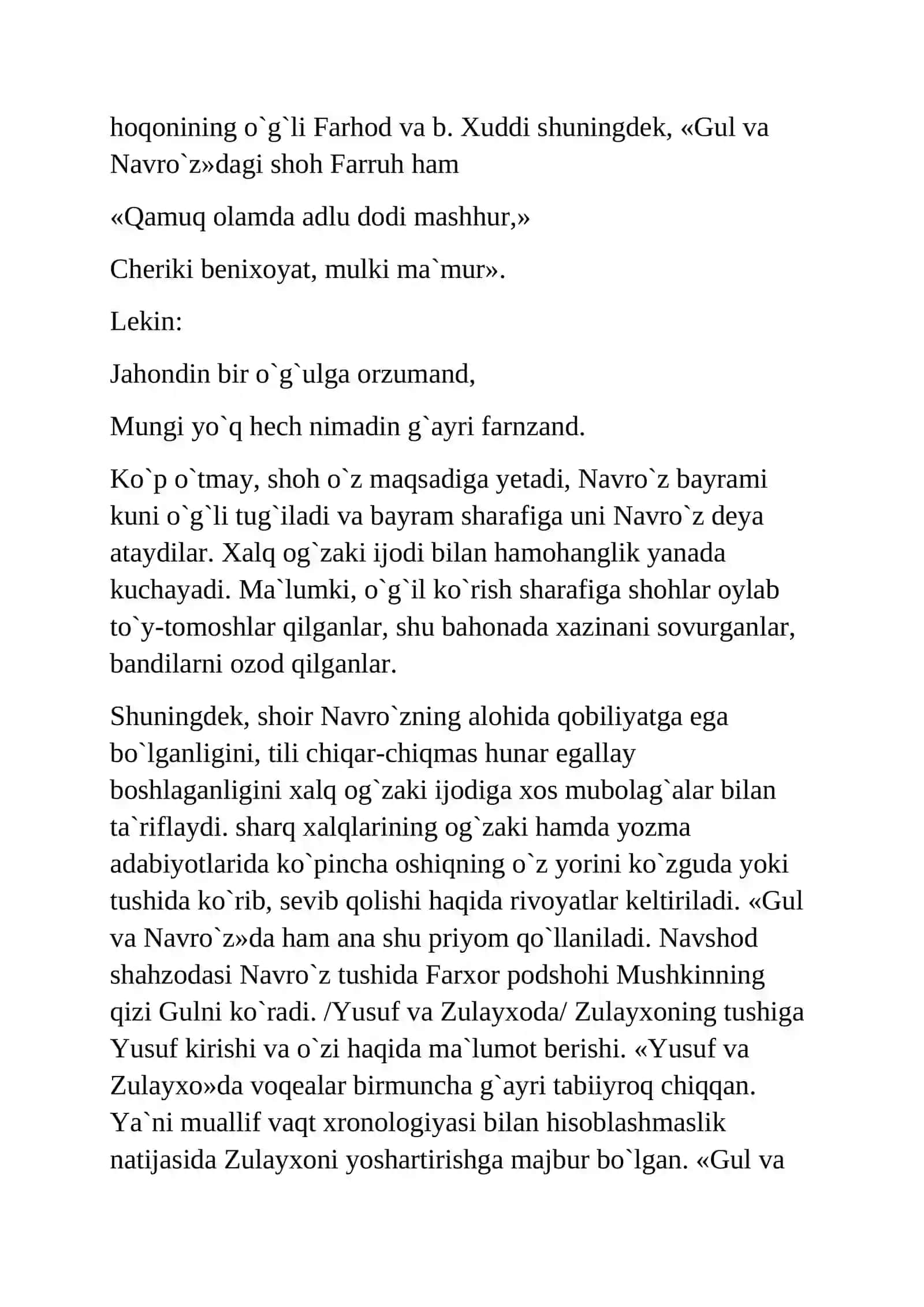 Gul va Navro`z 3