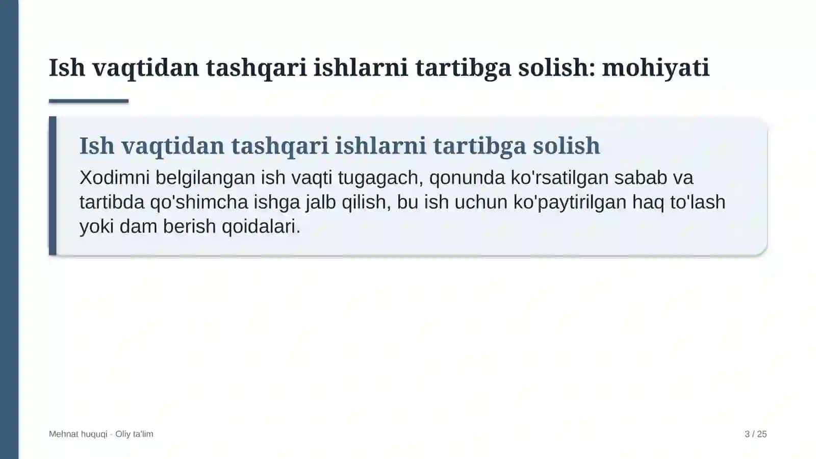 travmatologiya va ortopediya bo'limlarida ish vaqtidan tashqari ishlarni tartibga solish 9553 3