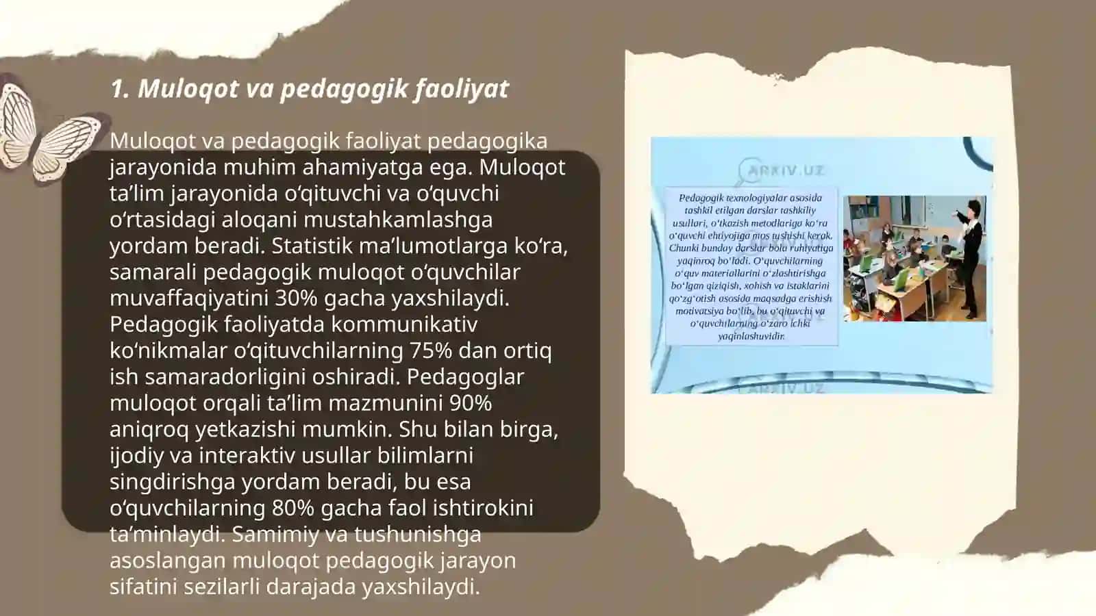 Pedagogik faoliyatni tashkil etishda muloqotga kirishishni rivojlantirish 3