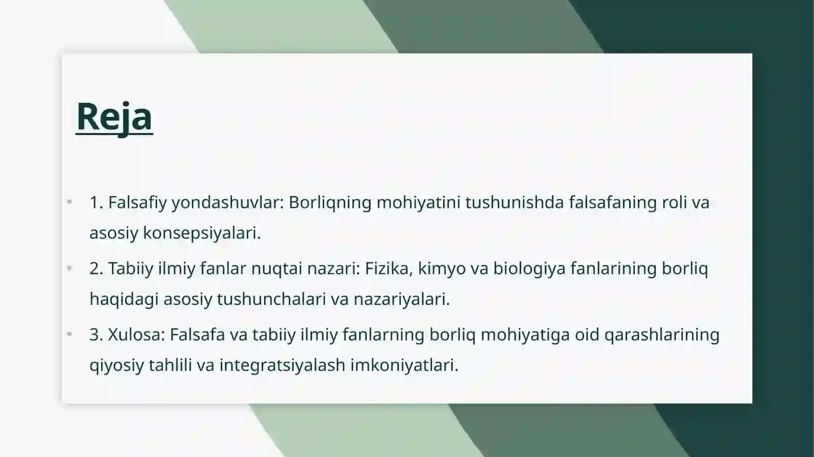 Falsafiya va tabiiy fanlar 3
