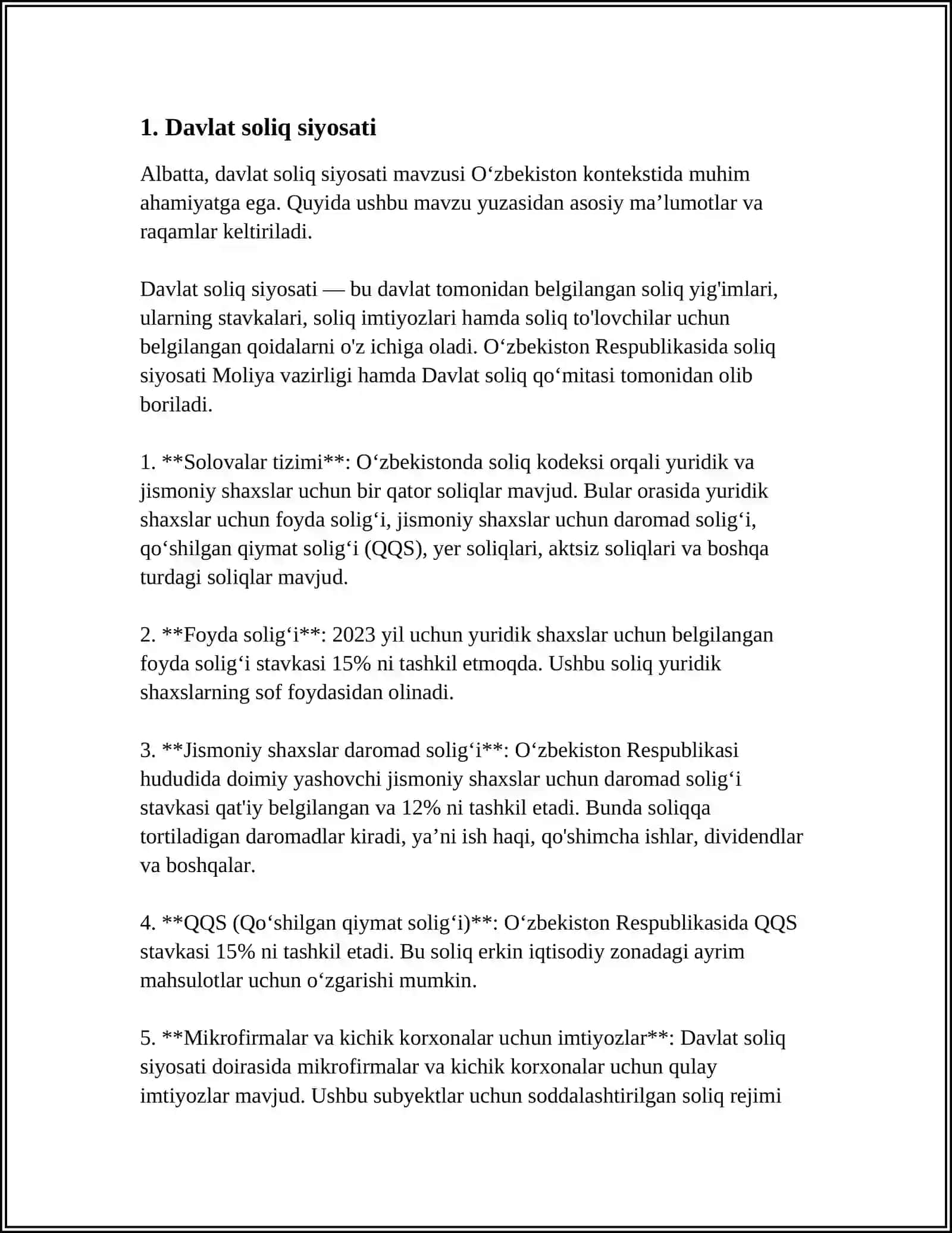SOLIQ QONUNCHILIGINING HUQUQIY ASOSLARI 3