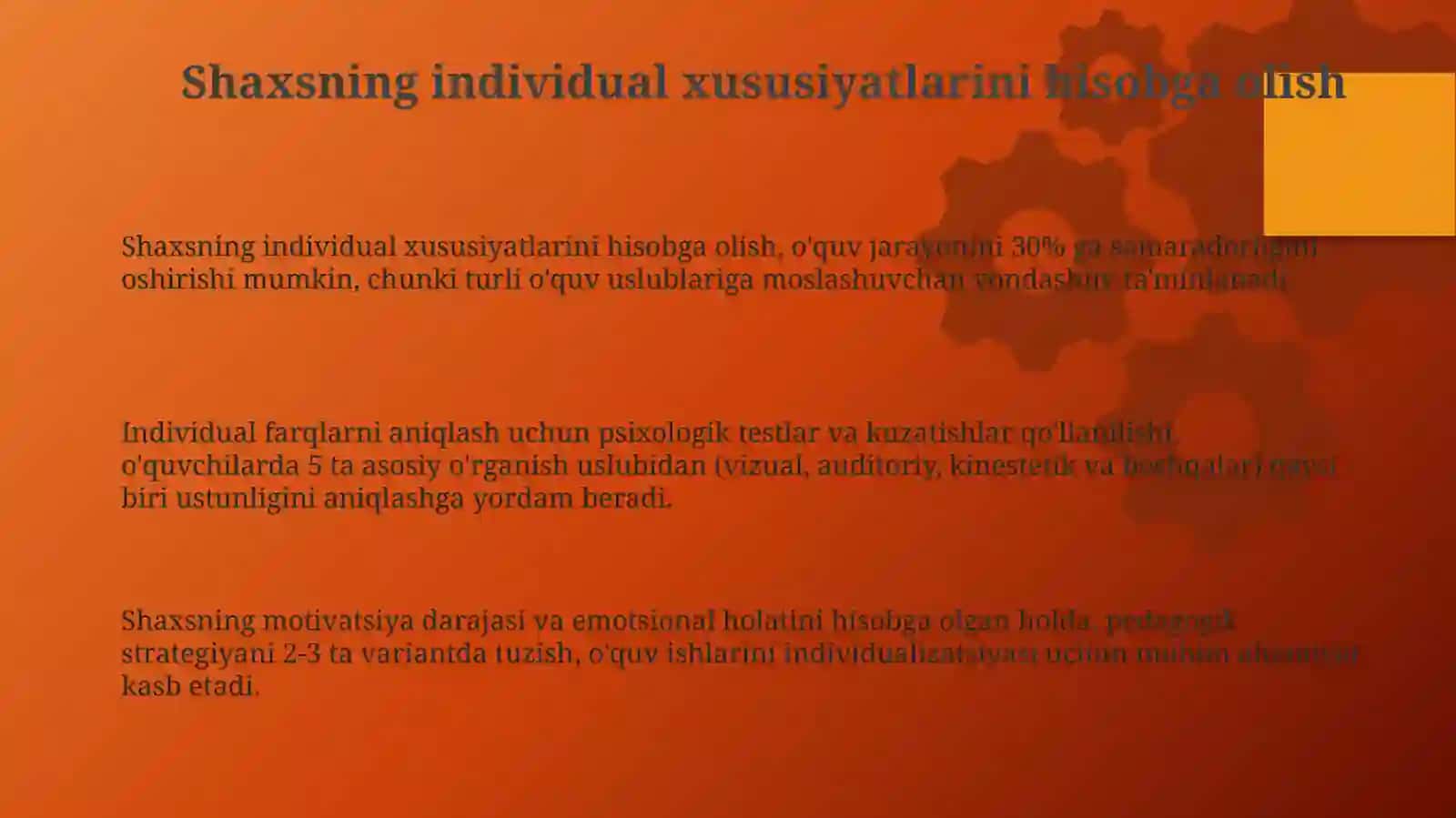 13- mustaqil ta'lim topshirig'i:Pedagog faoliyatida psixologiyaning o'rni 3
